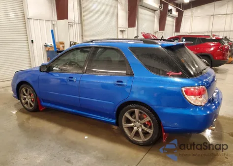 2007 Subaru Impreza Wrx z USA, uszkodzony, nr VIN JF1GG74677G805521